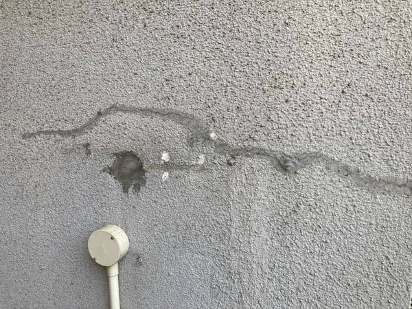 岡山県笠岡市_現地調査_外壁_ひび