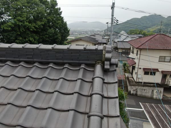 岡山県笠岡市_現地調査_屋根_棟