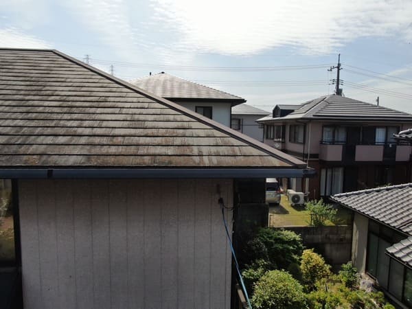 岡山県笠原市_現地調査_屋根_日陰