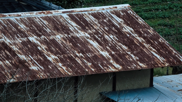 倉敷市玉島 トタン屋根 修理