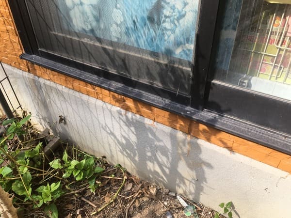 岡山県笠岡市_外壁現地調査_取り合い部分