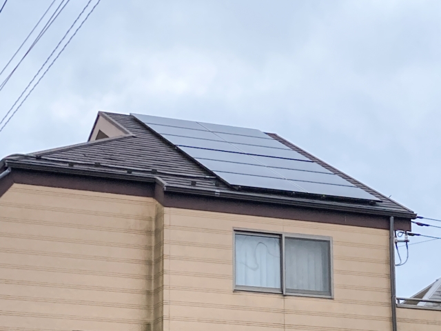 倉敷市玉島 太陽光発電 設置 屋根