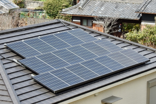 倉敷市玉島 太陽光発電 設置 屋根