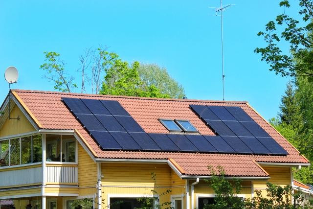倉敷市玉島 太陽光発電 設置 屋根