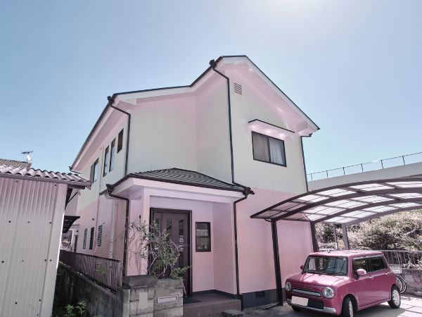 岡山県笠岡市_外壁塗装_施工後