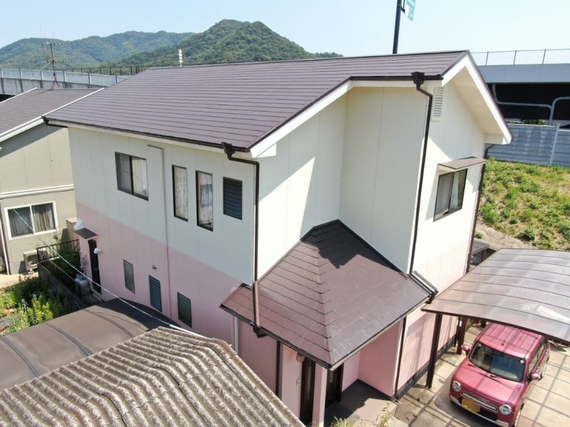 岡山県笠岡市_屋根外壁塗装