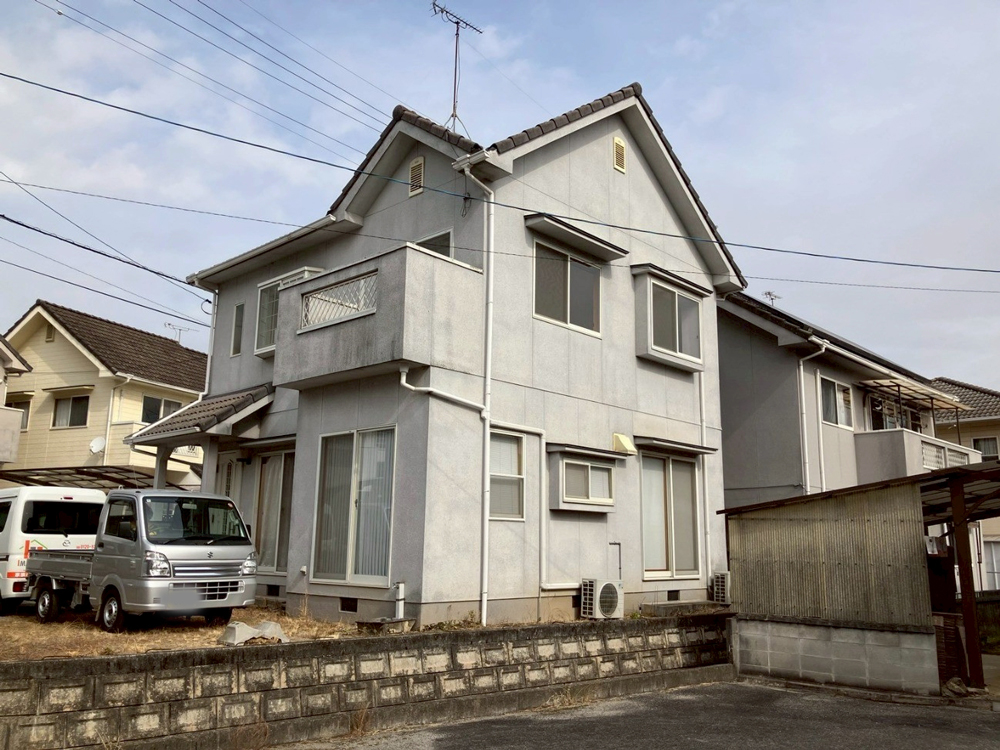 A様邸 外壁現地調査 建物右側